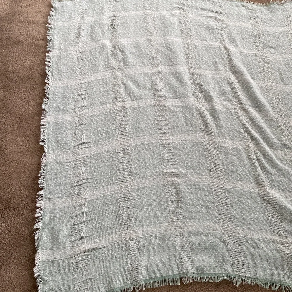 LC Lauren Conrad Beverly Hills Sparkle Plaid Wrap